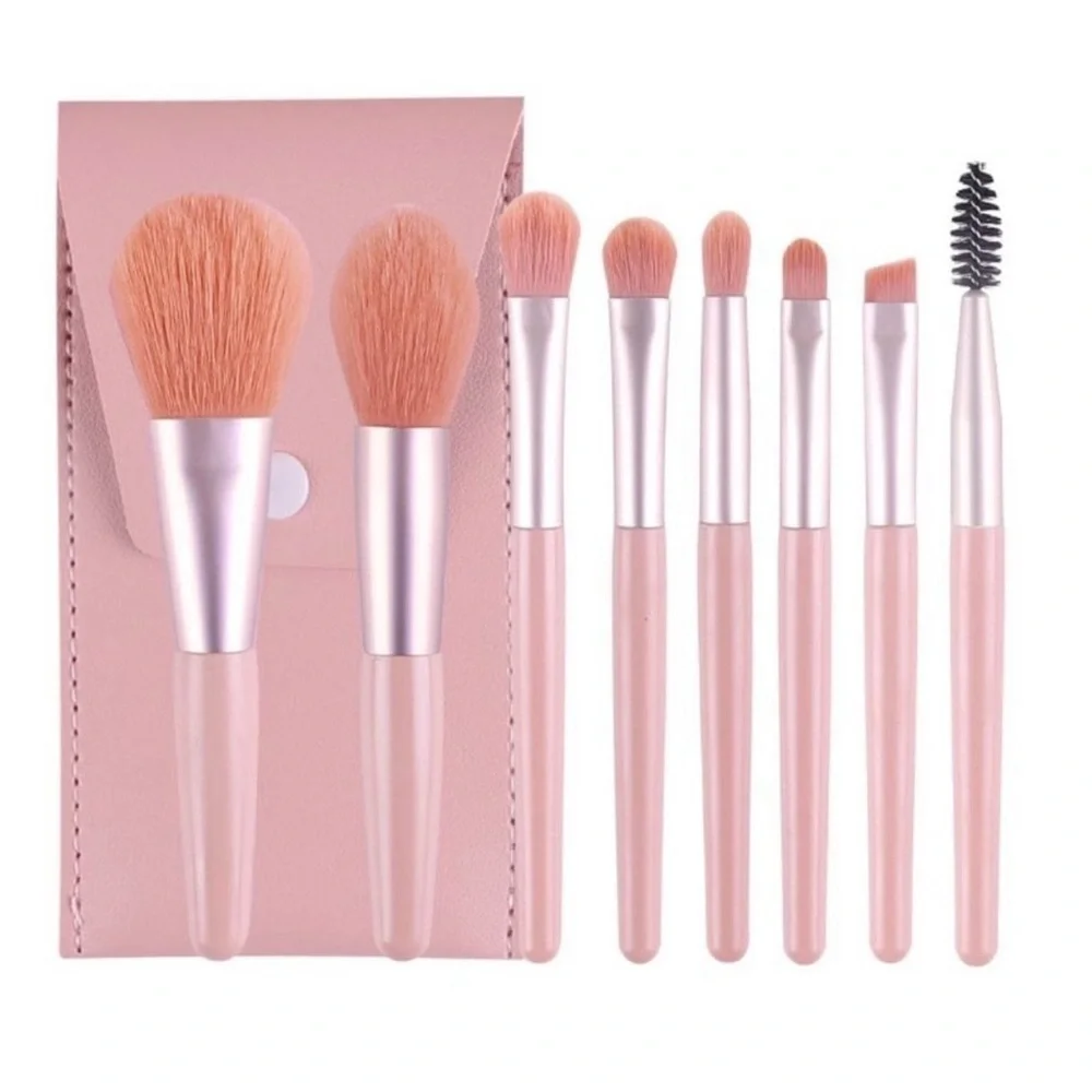 Makeup Brushes & 8 Pc.travel set